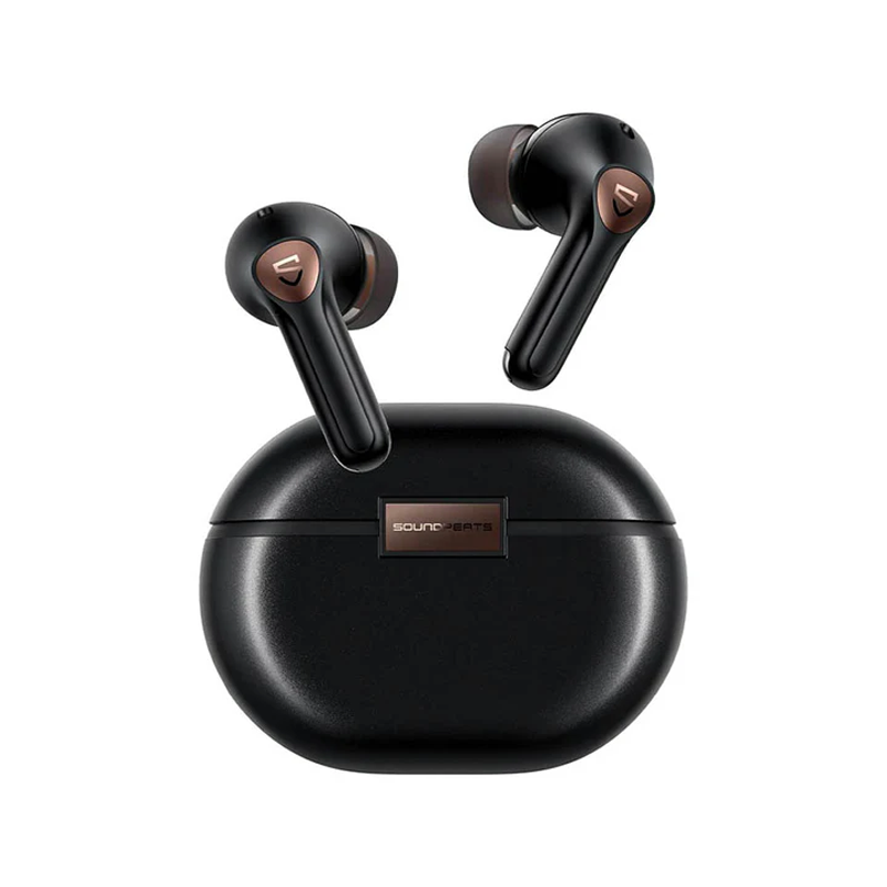 Soundpeats Air4 Pro - Black | Gaming ANC Hybrid Airpods | Soundpeats.pk