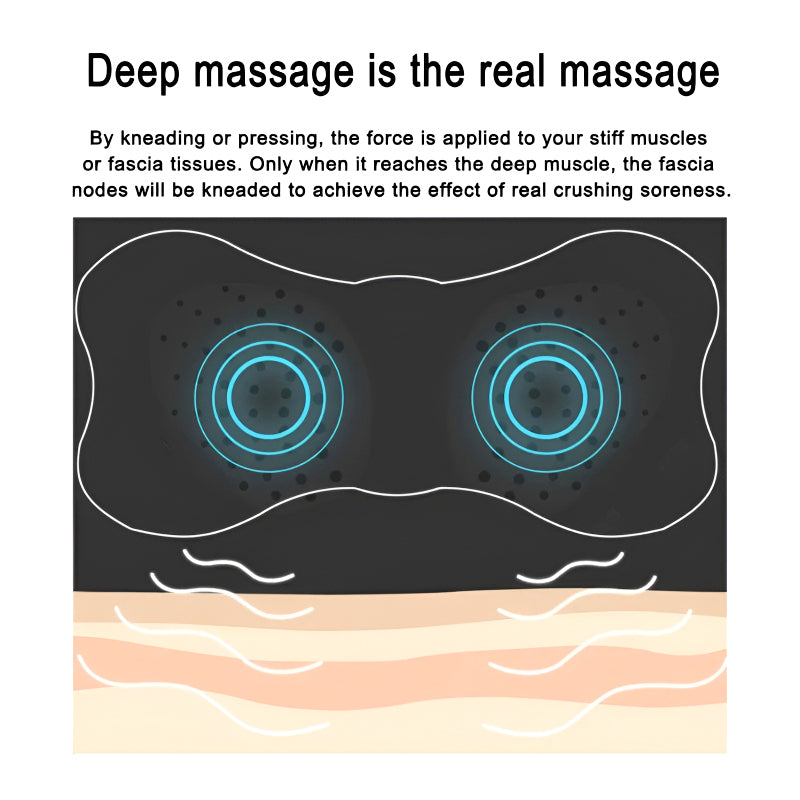 Mini Electric Massage Sticks with 8 Modes and 19 Intensity Levels