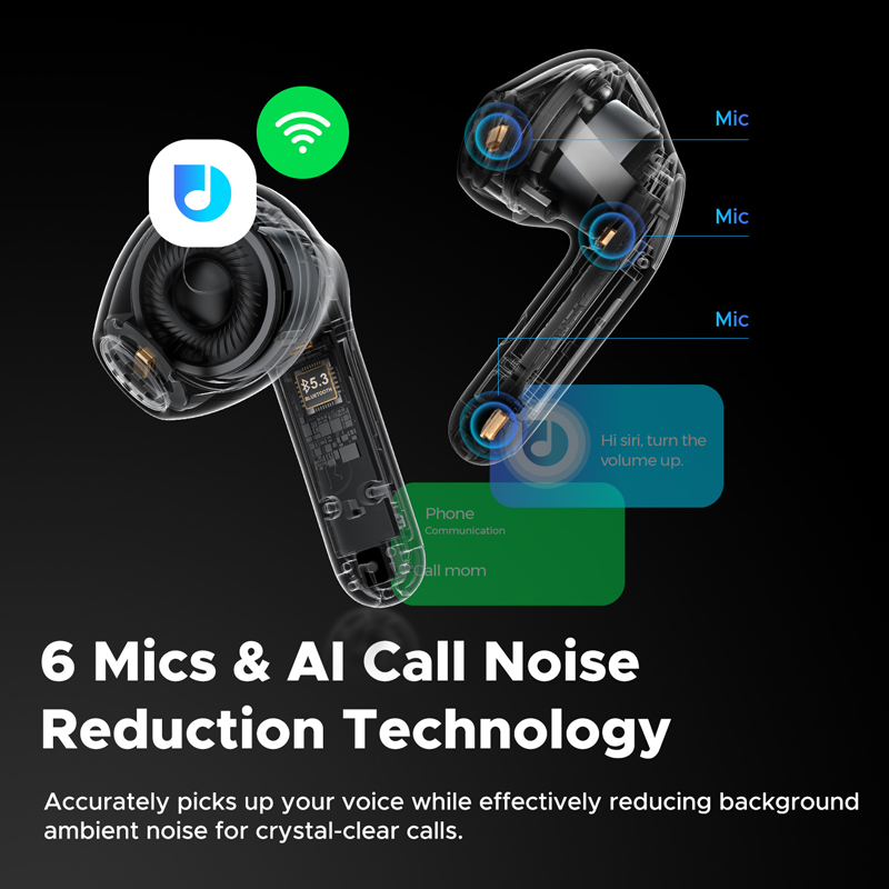 Soundpeats Air4 Lite - Best AI Noise Cancellation Airpods | Soundpeats.pk