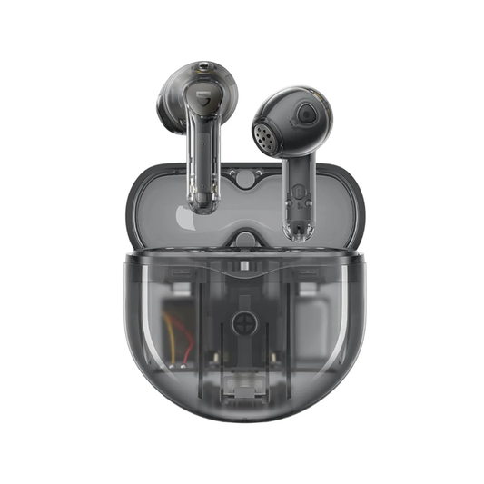 Soundpeats Air4 Wireless ANC Airpods – Transparent Edition Black | Soundpeats.pk