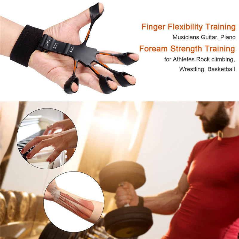 Finger Trainer Comfortable And Easy Grip Hand Strengthener