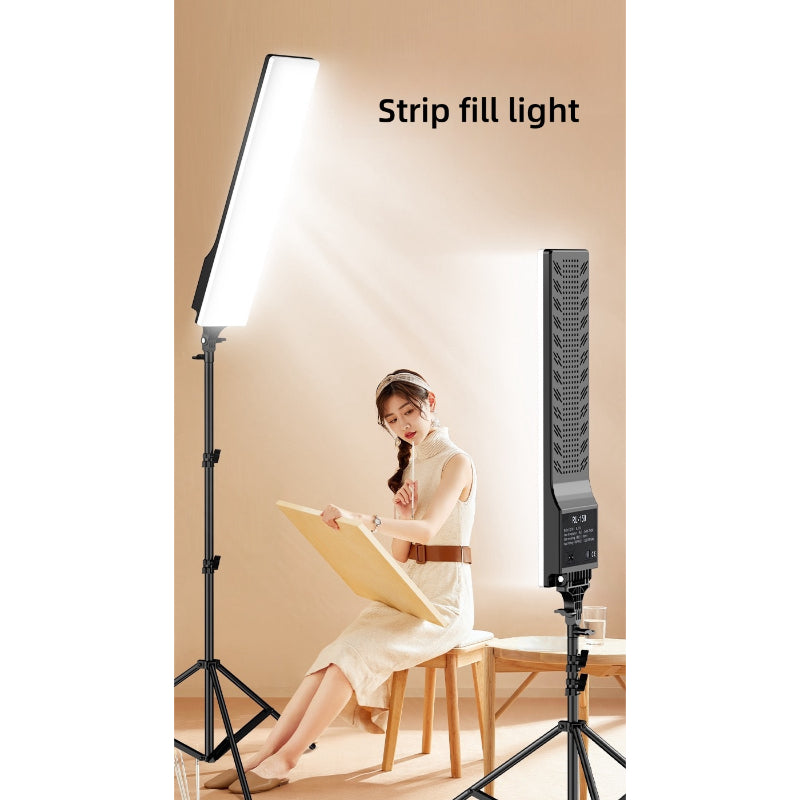 RL-100 Studio LED Light Panel – Adjustable Color Temperature & Brightness with Remote Control