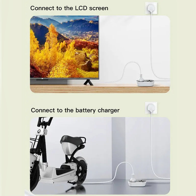 LDNIO SC-2018 10M 2 AC Outlet Universal Extension Power Socket