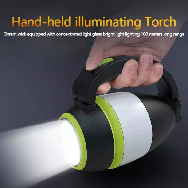 Rechargeable Camping Lantern With Flashlight And Power Bank