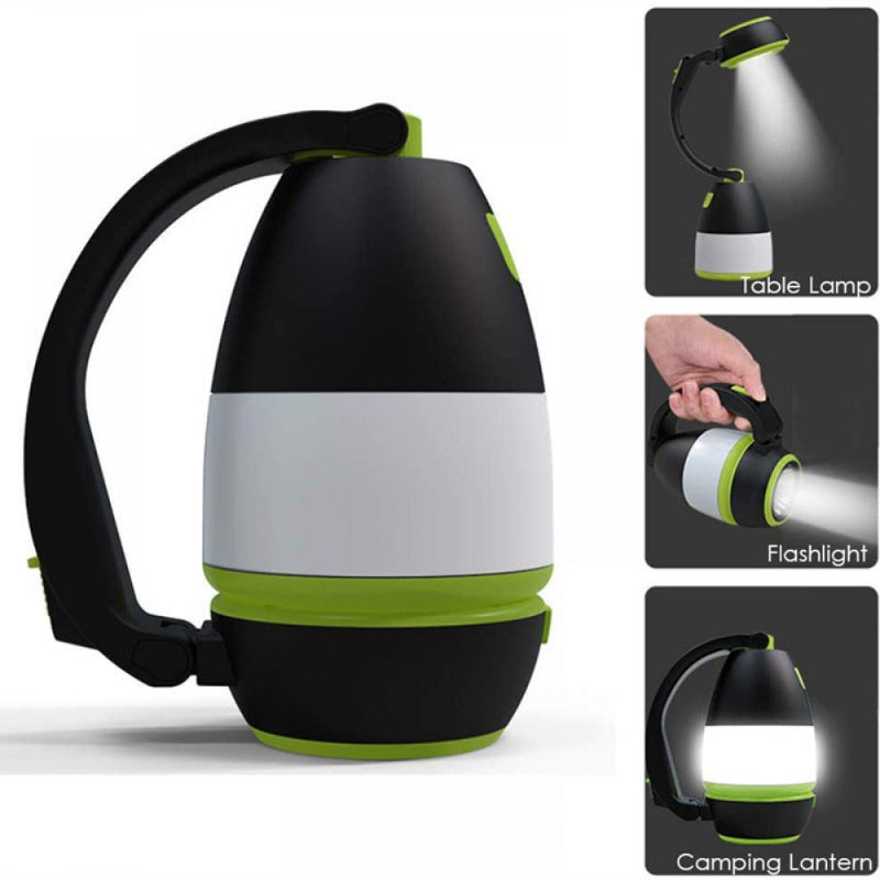 Rechargeable Camping Lantern With Flashlight And Power Bank