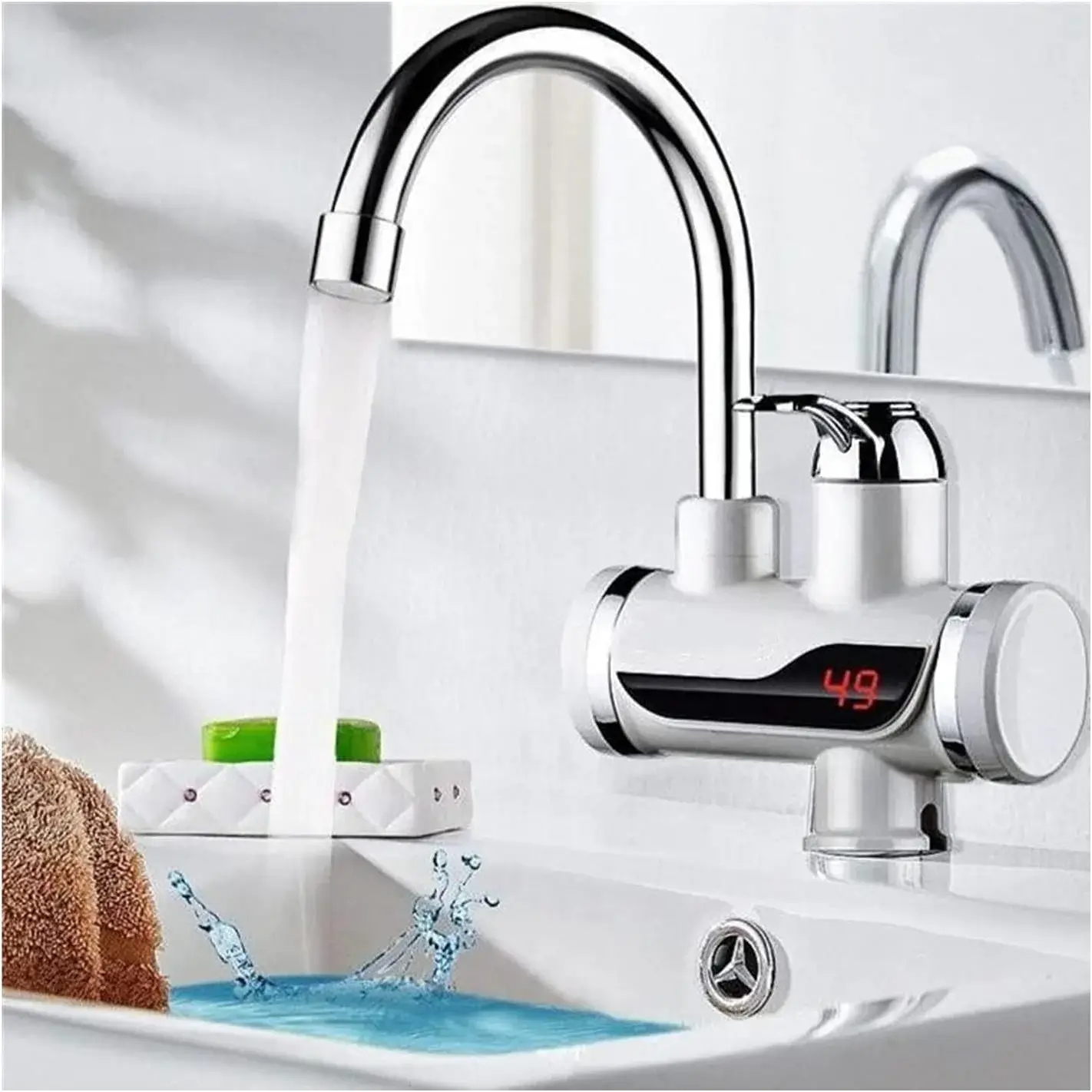 Mini Electric Water Geyser