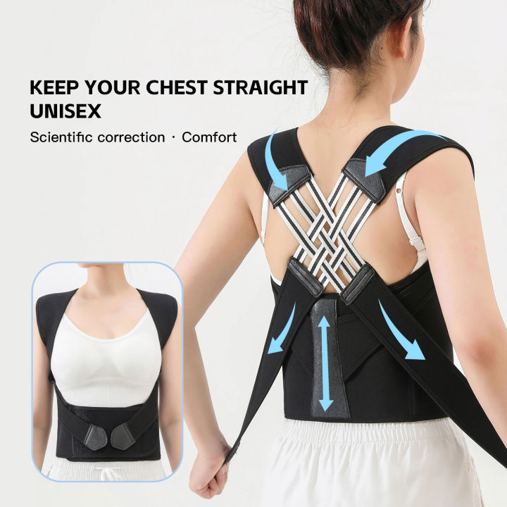 BACK SUPPORT PAIN RELIEF & CHEST STRAIGHTNER BELT