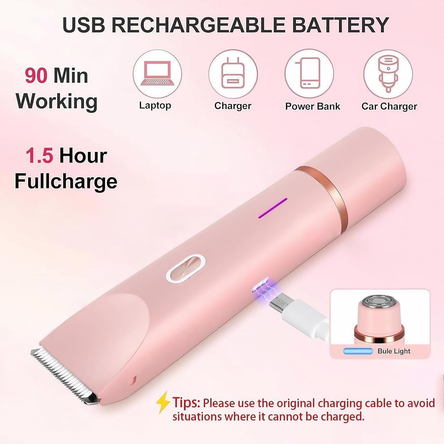 💦 🌊Private Parts Waterproof Hair Removal Trimmer