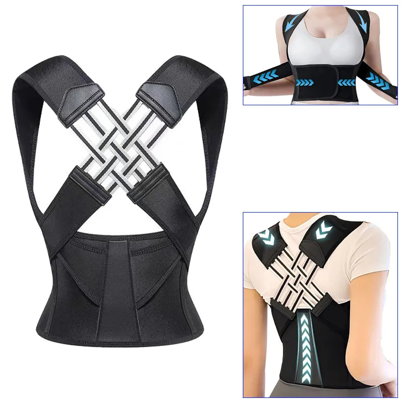 BACK SUPPORT PAIN RELIEF & CHEST STRAIGHTNER BELT
