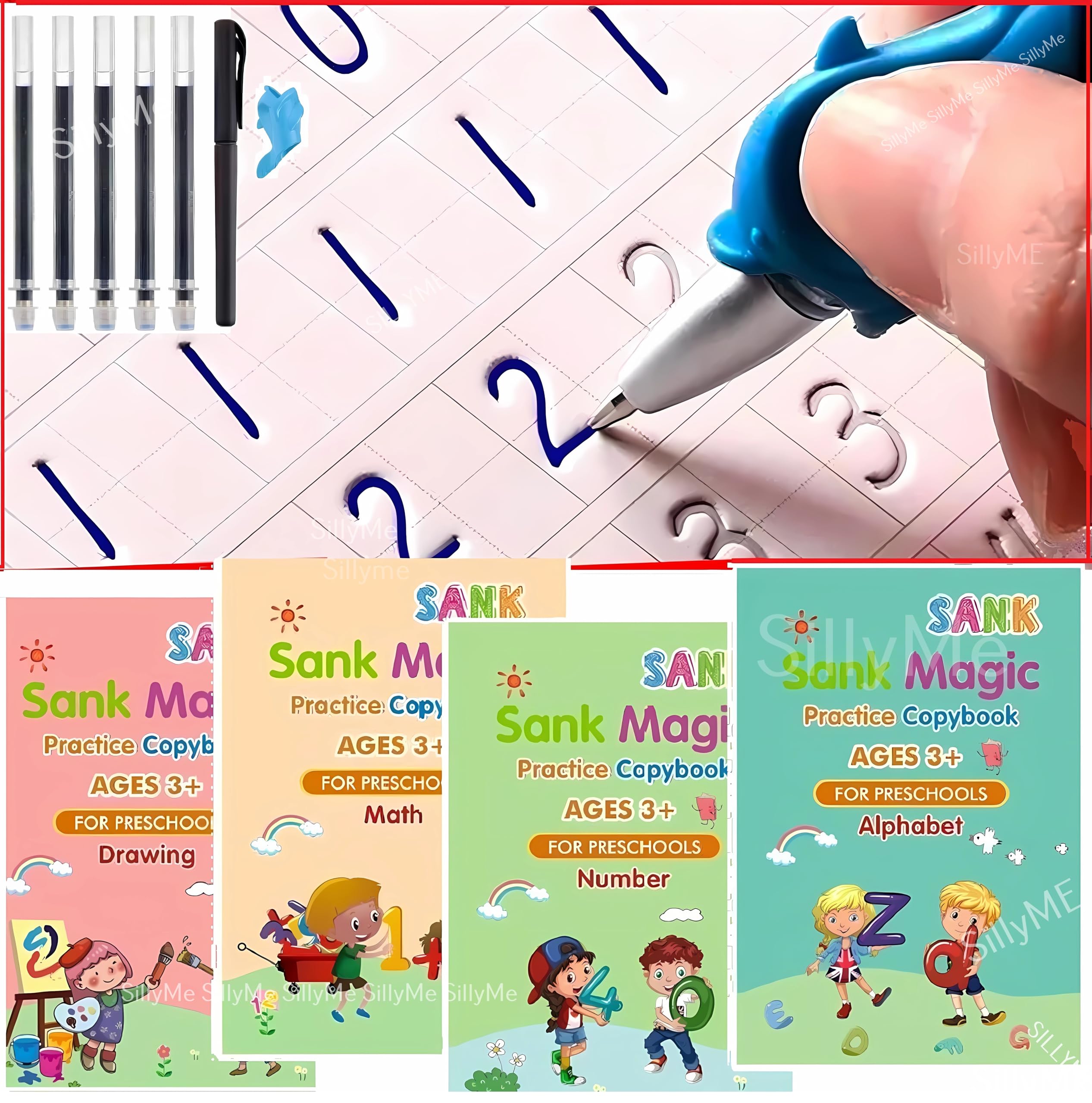 ✨ 🪄🎁❤️Beautiful & Attractive Magic Writing Books For Childrens❤️🎁🪄✨