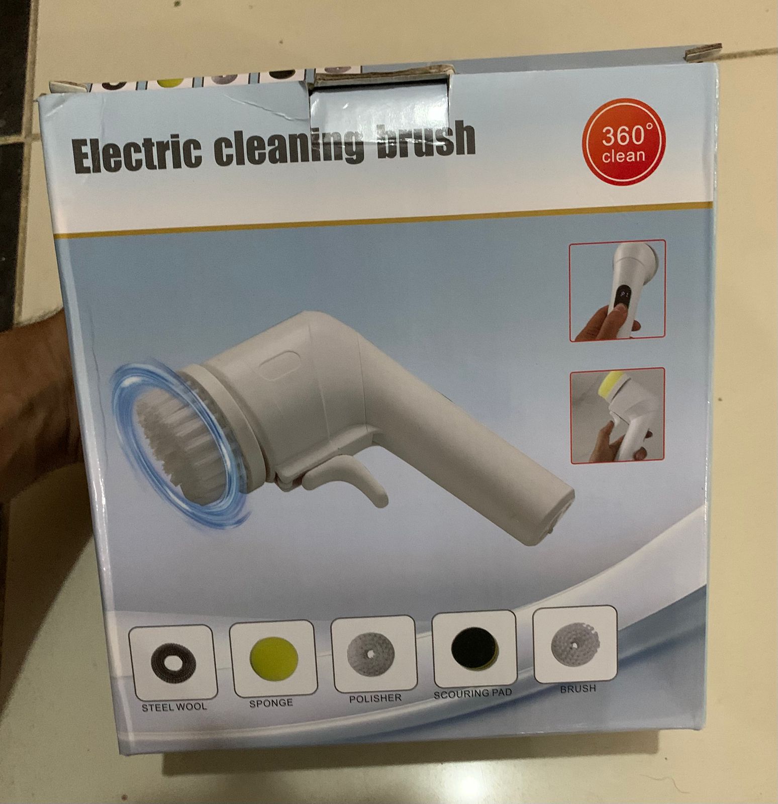 Cleaning Brush With Multiple Attachments