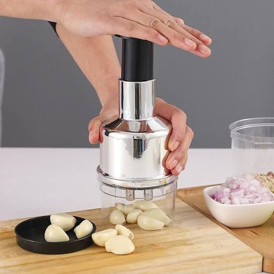 Stainless Steel Garlic Crusher Tool