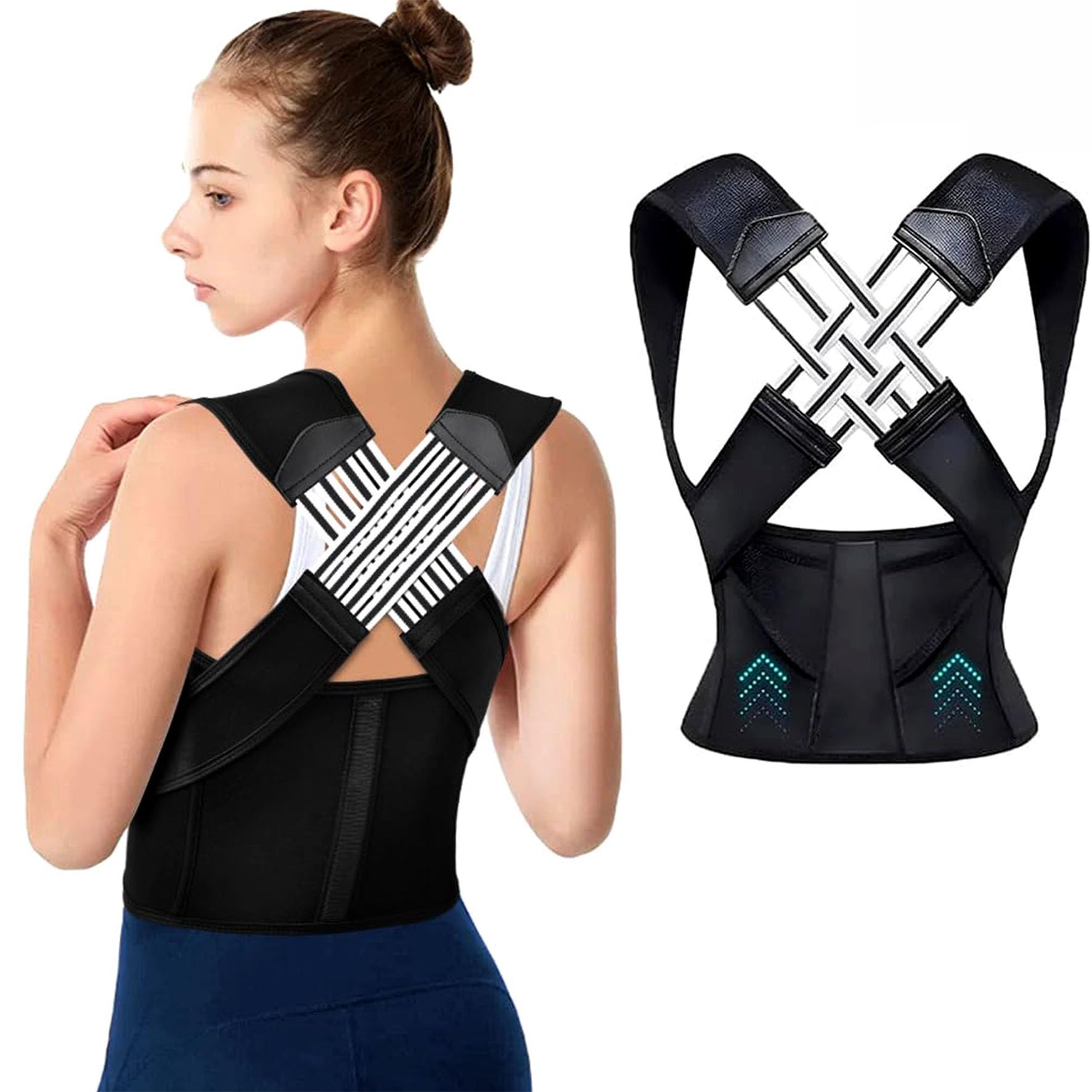 BACK SUPPORT PAIN RELIEF & CHEST STRAIGHTNER BELT